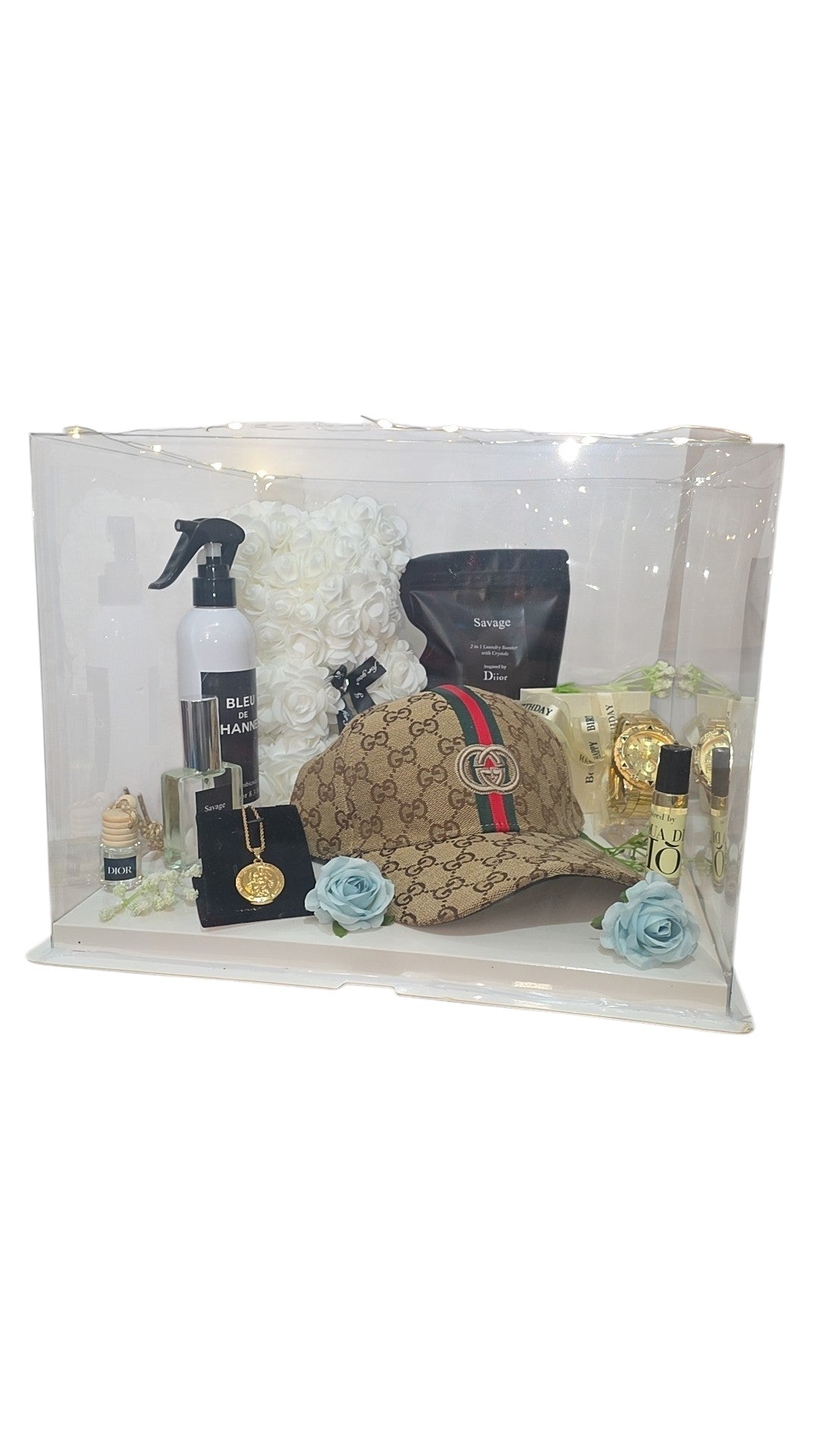 Men's Birthday Hamper with Hat: