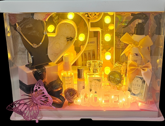 Luxury Birthday Hamper with  necklace
